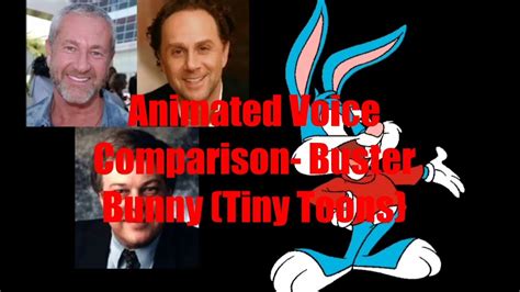 Animated Voice Comparison - Buster Bunny (Tiny Toons) (UPDATED) - YouTube