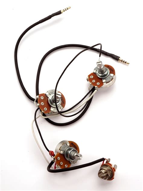 Kwikplug Jazz Bass Wiring Harness- PRE-SOLDERED Drop-In