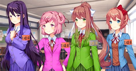 Retextured the DDLC Blue Skies uniforms... Does it look good? : r/DDLCMods