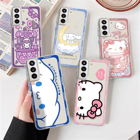 Sanrio Case Samsung Hello Kitty Phone Case - Samsung Galaxy S22 S21 S20 Ultra Plus - Aliexpress