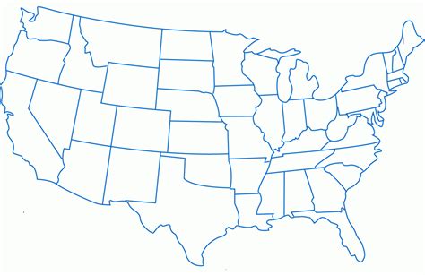 Us Major Rivers Map Printable New Unlabeled Map Us Rivers Us Rivers | Big United States Map ...