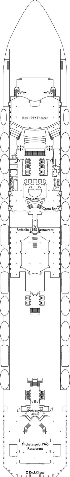 Costa Fortuna Deck Plans, Ship Layout & Staterooms - Cruise Critic