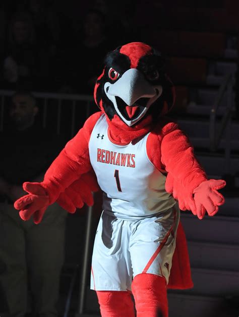 February 2019: Southeast Missouri State University - Rowdy the Redhawk - Mascots