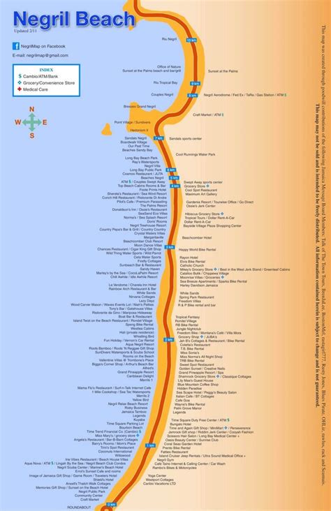 best beaches in jamaica map - Hal Mccarter