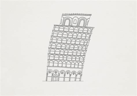 Illustration: European Landmarks on Behance