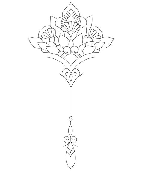 Aggregate 161+ lotus flower tattoo mandala latest - vova.edu.vn