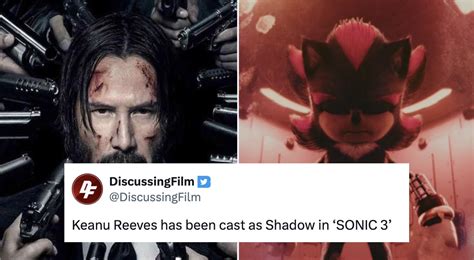 Keanu Reeves Will Voice Shadow The Hedgehog In Third 'Sonic' Movie, In ...