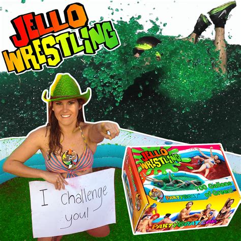 JELLO WRESTLING PACKAGE! Just Add Water 100 Gallon of Jelly for pool!