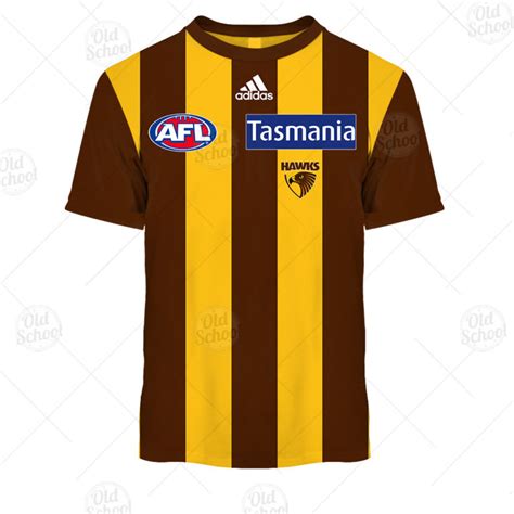 Personalised AFL Hawthorn Hawks 2021 Season Home Guernsey - YourGears