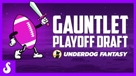 Underdog Fantasy How To Draft In the Gauntlet NFL Playoff