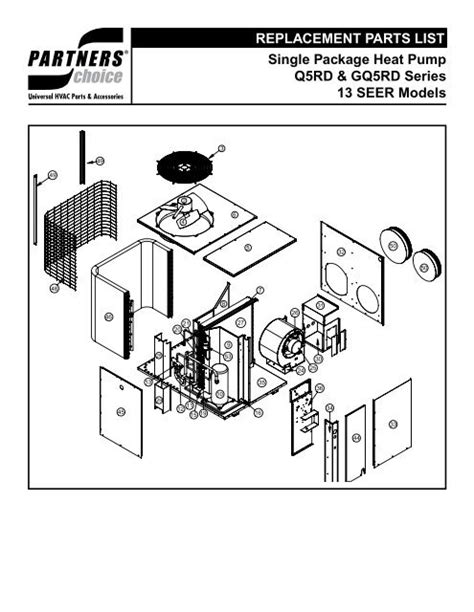 Nordyne Package Heat Pump Wiring Diagram - Collection - Faceitsalon.com