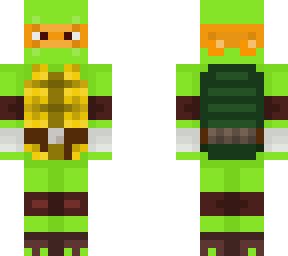 Mikey TMNT Turtle | Minecraft Skin