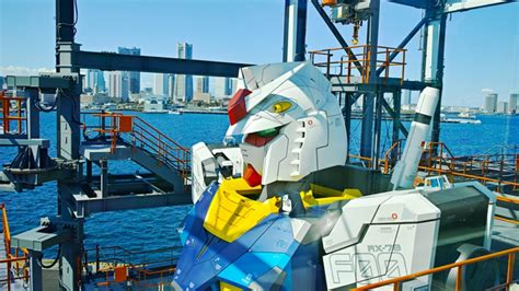 Moving Gundam Statue Ready to Sortie: Gundam Factory Yokohama Opens ...