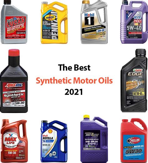 10 Best Synthetic Motor Oils (Feb. 2022) - Buyer's Guide and Reviews