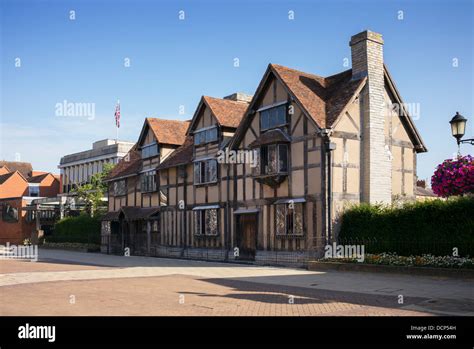 William Shakespeare birthplace. Henley street, Stratford upon Avon ...