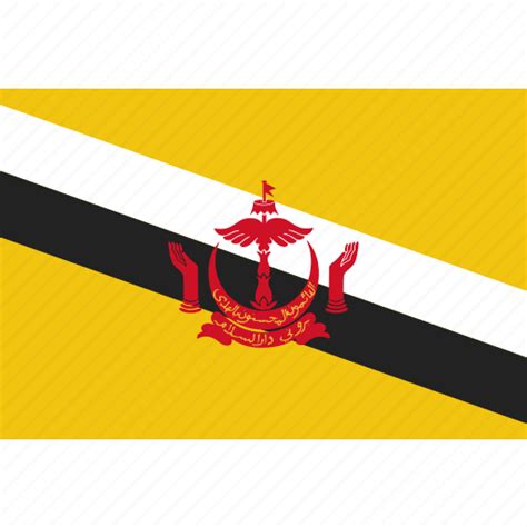 Brunei, country, flag, national icon - Download on Iconfinder