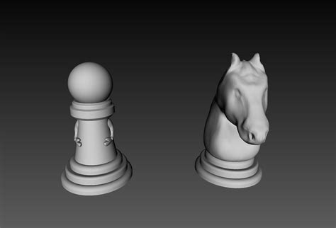 3D CHESS SET STL Files for 3D Printers - Etsy