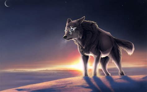 Cute Anime Wolf Wallpapers - Top Free Cute Anime Wolf Backgrounds ...