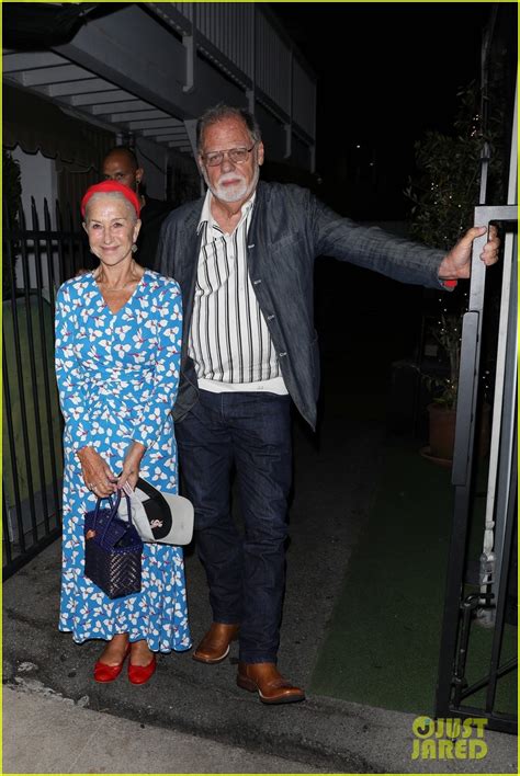 Helen Mirren Heads Out for Dinner Date with Husband Taylor Hackford ...