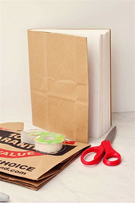 How to Make a Paper Bag Book Cover - Welcome To Nana's