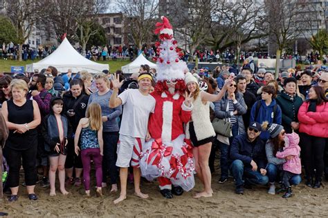 Vancouverites strip down for 100th annual Polar Bear Swim (PHOTOS) | Listed