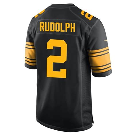 Mason Rudolph #2 Men's Nike Replica Color Rush Jersey