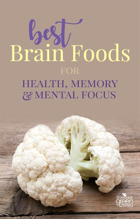 Best Brain Food for Health, Memory and Focus - Five Spot Green Living