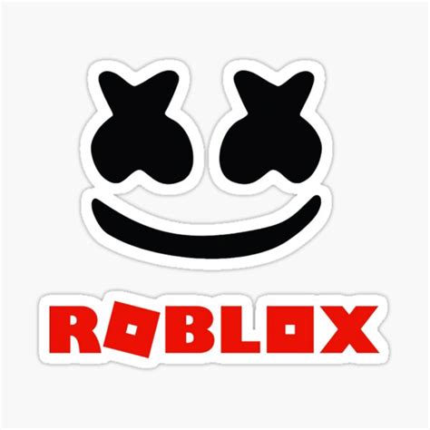 "Roblox Smile" Sticker by MellJoe | Redbubble