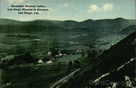 Beautiful Mission Valley San Diego, CA Postcard