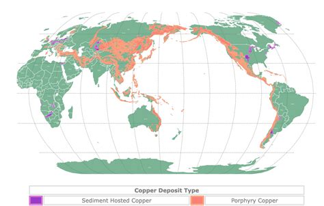 Mineral Sources of Copper Map