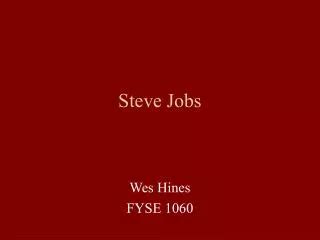 PPT - Steve Jobs as a Transformational Leader PowerPoint Presentation ...