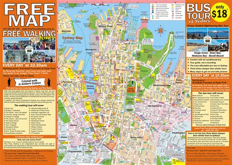 City Map Of Sydney Australia - bmp-heaven