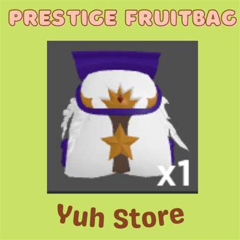 Prestige Fruit Bag - Pbag GPO