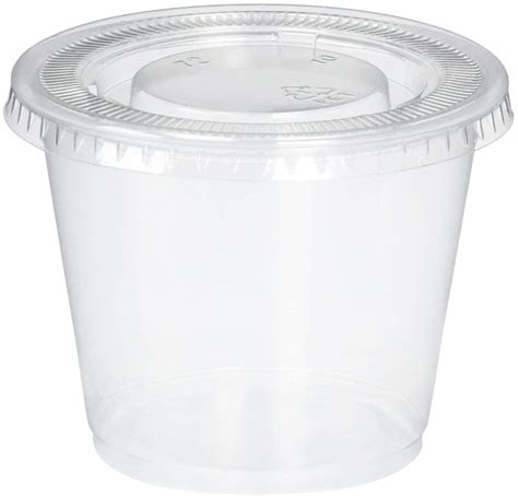 Clear Plastic Cups With Lids 5.5oz (24/pk) – Skool Krafts