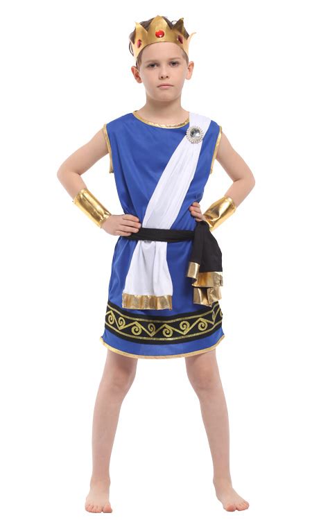 United Nations Greece Boy Greek God Zeus Costume For Kids Halloween ...