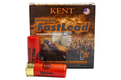 Kent Cartridge 12 Gauge 2-3/4 In 1-1/4 oz 7.5 Shot Shell Ultimate Fast Lead 25/Box | Vance Outdoors