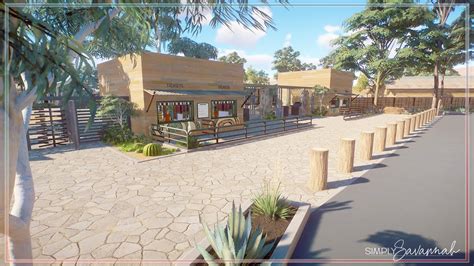 Entrance Plaza | Hakea Wildlife Park | Planet Zoo Speed Build - YouTube