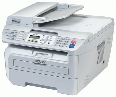 Brother - Mfc-7340 Compact Laser All-In-One Multi-Function Center, Printer, Scanner & Fax ...