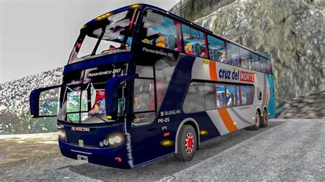 BUSSCAR SCANIA PANORAMICO DD 6X2 V4 BUS MOD 1.38 - ETS2 mods | Euro truck simulator 2 mods ...