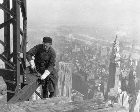 photo construction gratte ciel new york - Recherche Google | New york vintage, Empire state et ...