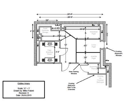 Aviary Construction – New Birdroom Build