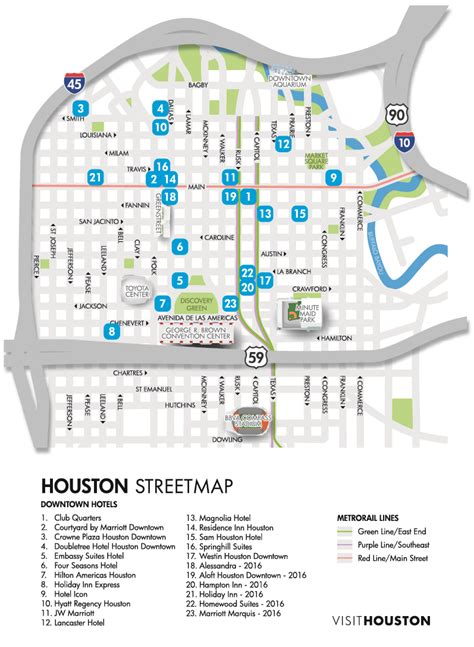 Houston Maps | Downloadable & Printable Maps