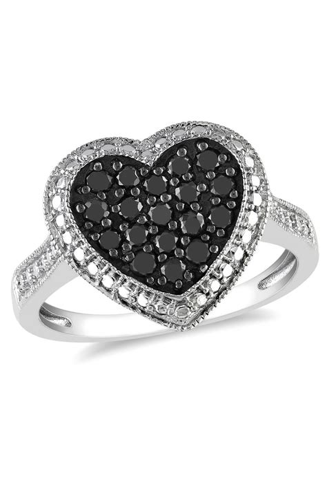 Sign Up - Beyond the Rack | Diamond heart ring, Black diamond jewelry, Jewelry