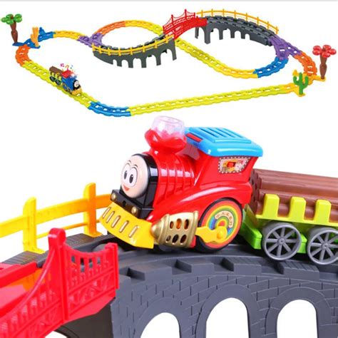 Kids Electric Train Toy Thomas Electric Rail Car Railway Toy 3D ...