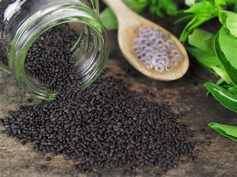 Health benefits of basil seeds - Shyaway