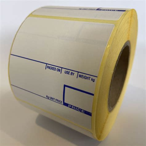 CAS 58 x 60mm Printed Scale Labels | CAS Labels | Danro