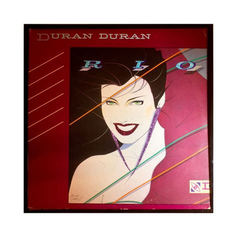 Glittered Vintage Duran Duran Rio Album Art | Etsy