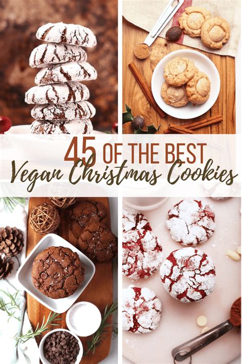 45 Classic Vegan Christmas Cookies | My Darling Vegan