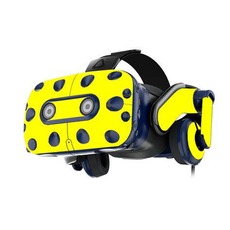 Skin Decal Wrap Compatible With HTC VIVE Pro VR Headset Sticker Design Solid Yellow - Walmart.com
