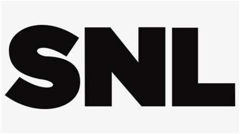 Black And White Snl Logo, HD Png Download - kindpng